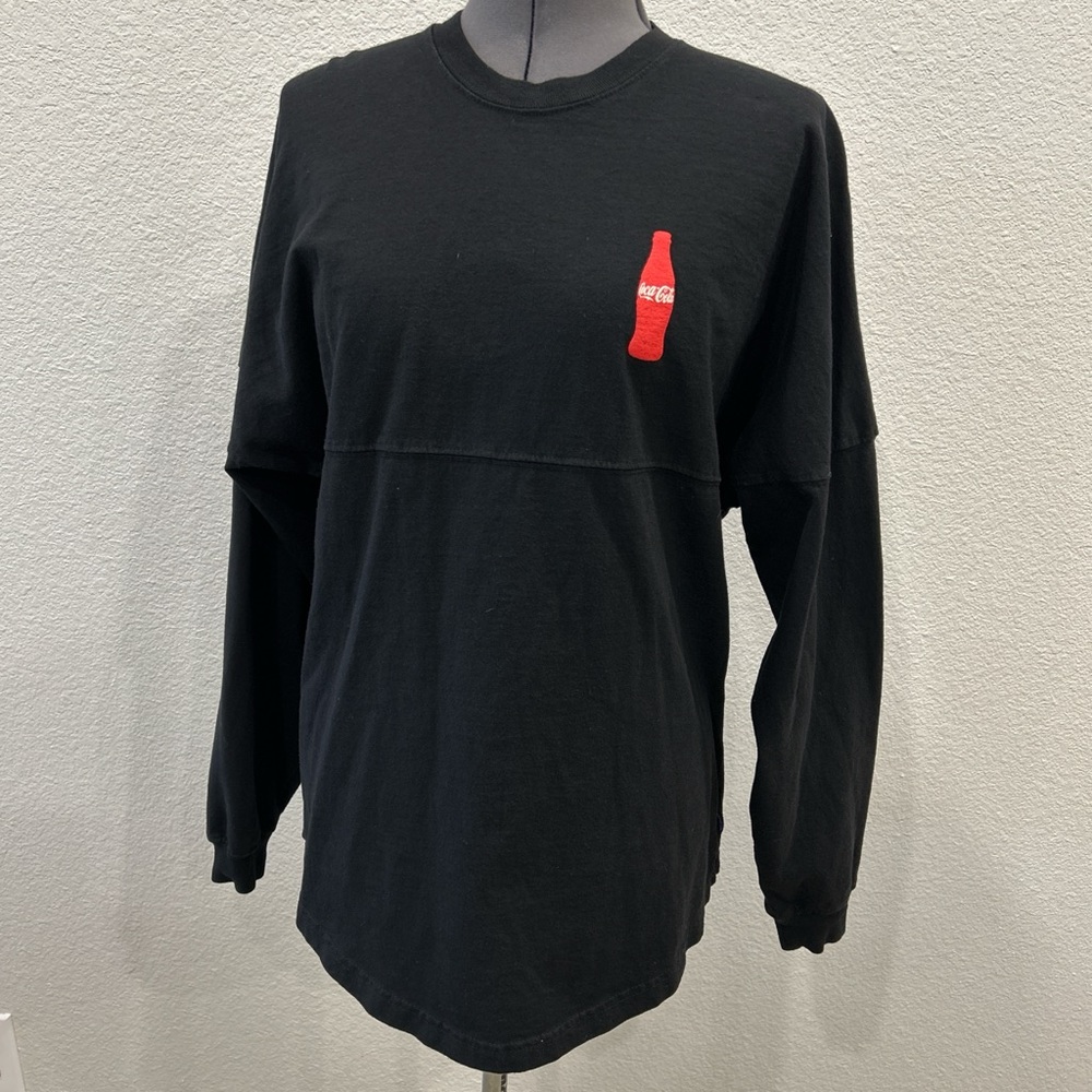 Coca Cola Black and Red Sweatshirt - Picture 2 of 6